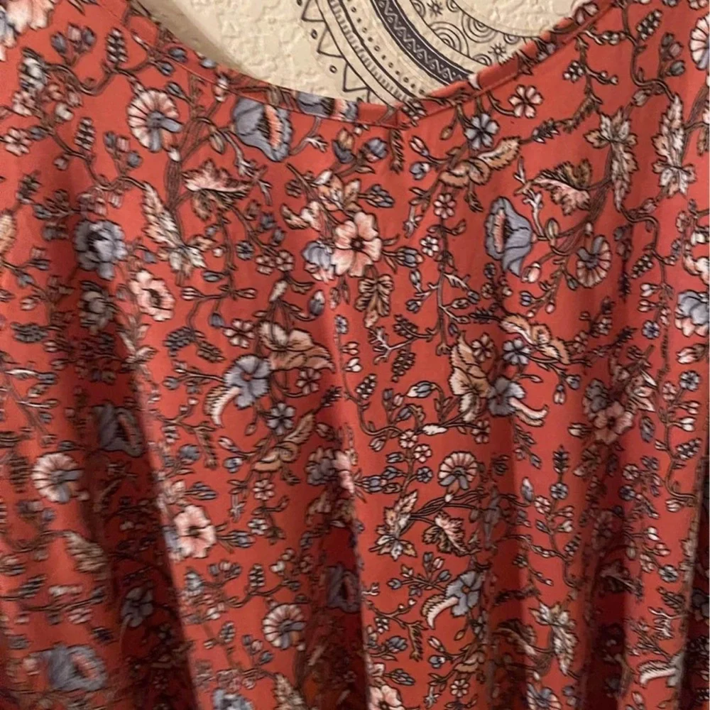 Wallflower Plus Size Womens floral summer sleeveless dress size 2X New